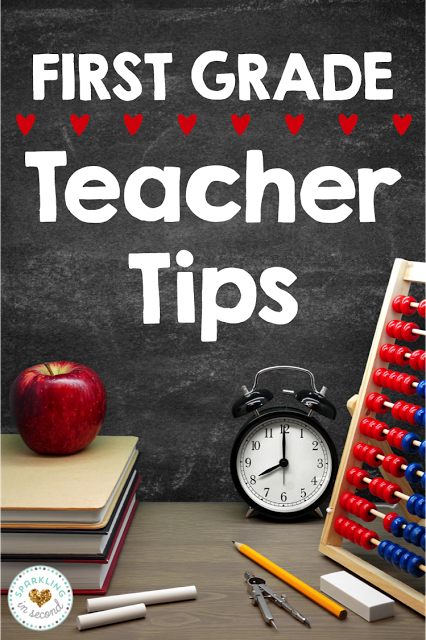 Back to school tips for teaching first grade!