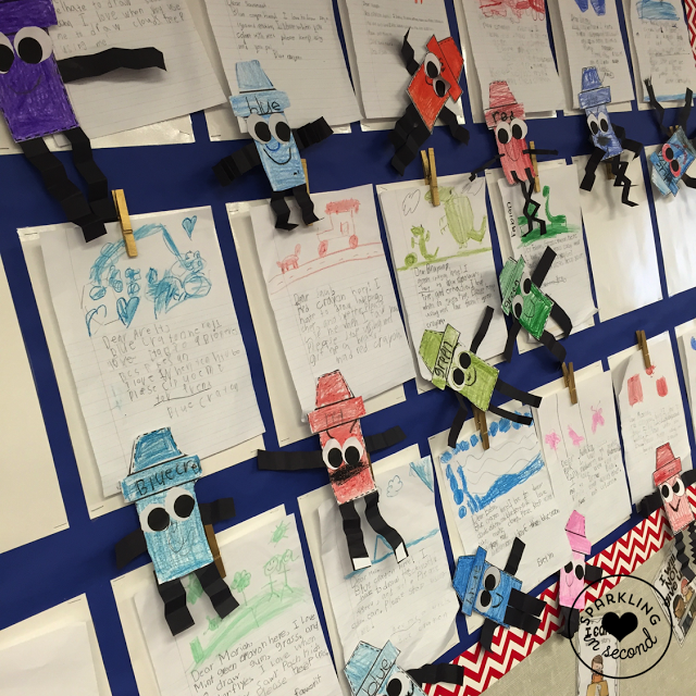 the day the crayons quit, 1st grade, first grade, picture books, craft