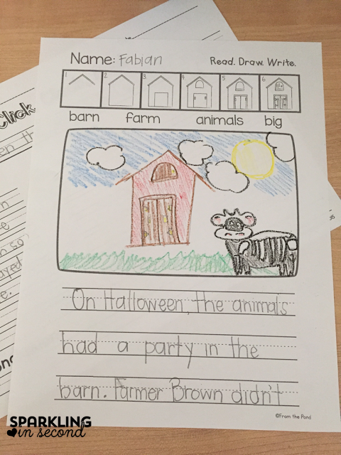 Click Clack Boo is a fun read aloud that inspires a great Halloween writing!