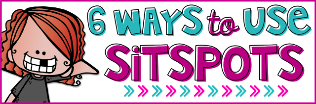 Sitspots are a GREAT way to help organize your classroom!