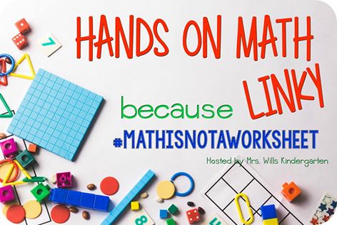 Hands on math activities for easy centers.