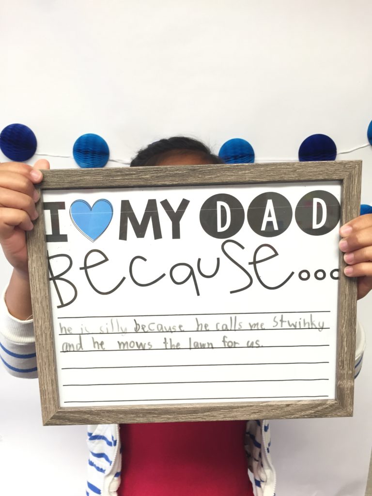 Easy Father's Day ideas and activities for the primary classroom using the book Mister Seahorse!