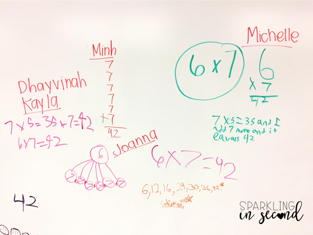 Math talks are powerful in enhancing student thinking for problem solving. It also helps teachers analyze their students' thinking for better instruction.