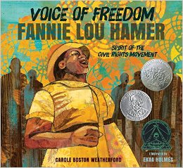 Celebrating Black History? Here are over 30 picture book titles celebrating the accomplishments of African Americans (Fannie Lou Hamer).