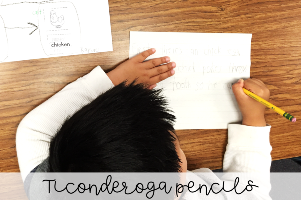 Teachers love Amazon! Here are a few teacher must-haves that you can find on Amazon for organizing any classroom! Beginner Ticonderoga pencils are perfect for early writers.