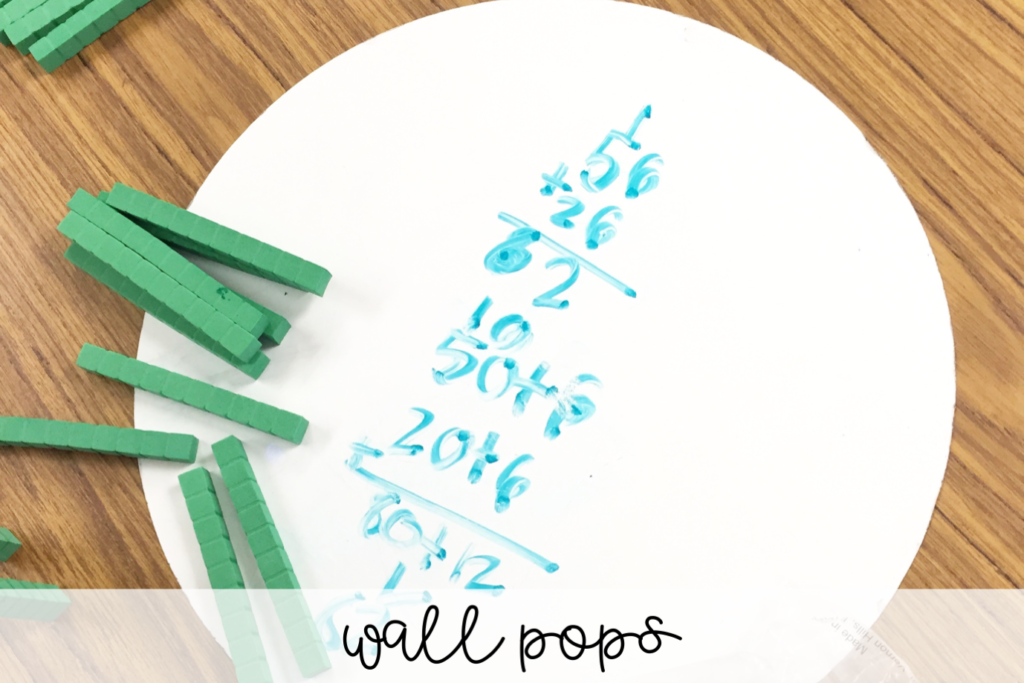 Teachers love Amazon! Here are a few teacher must-haves that you can find on Amazon for organizing any classroom! These wall pops are great for a more permanent white board.