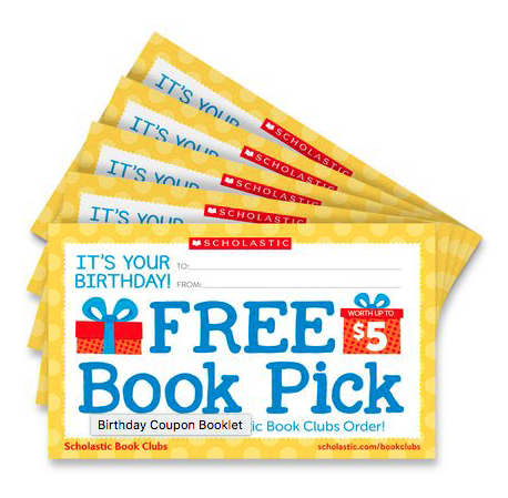 Earn free books using Scholastic!