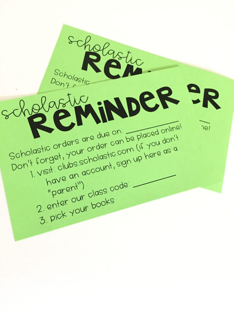 Earn free books using Scholastic!