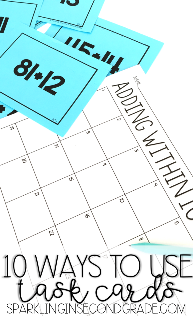 10 ways to use task cards