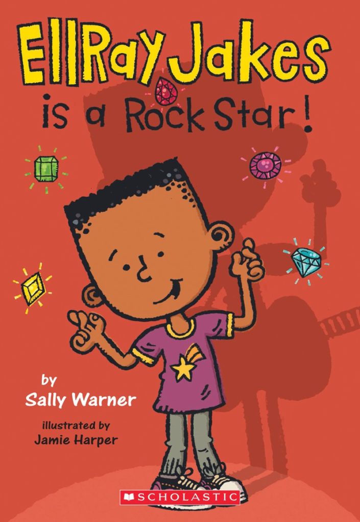 The cover of EllRay Jakes, an easy chapter book for kids.
