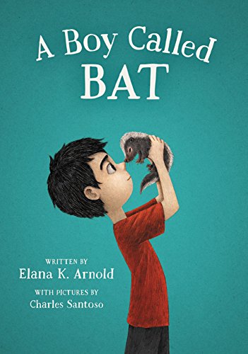 The cover of "A Boy Called BAT" as a chapter book read aloud for second grade.