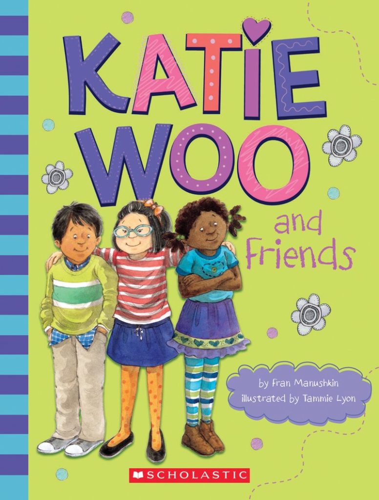 The cover of Katie Woo, an easy chapter book for kids.