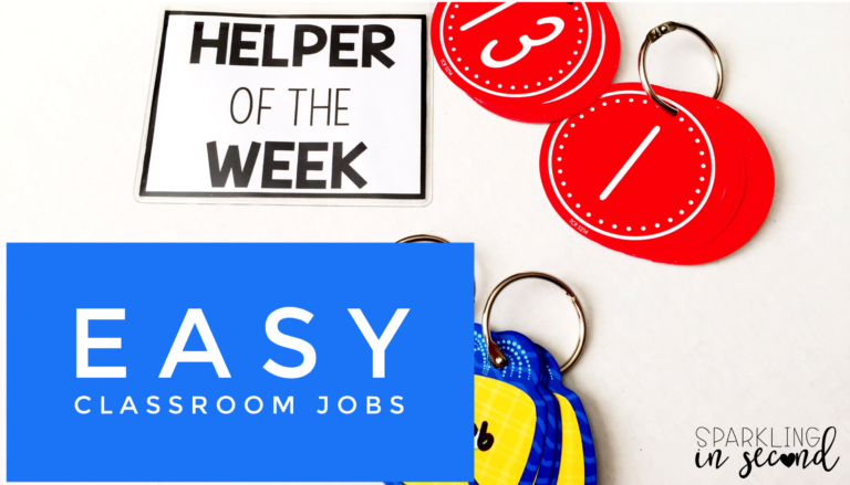 Classroom Jobs: The Easy Way