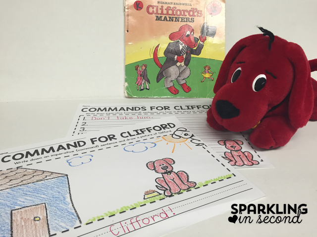Clifford & Commands {Teaching Imperative Sentences}