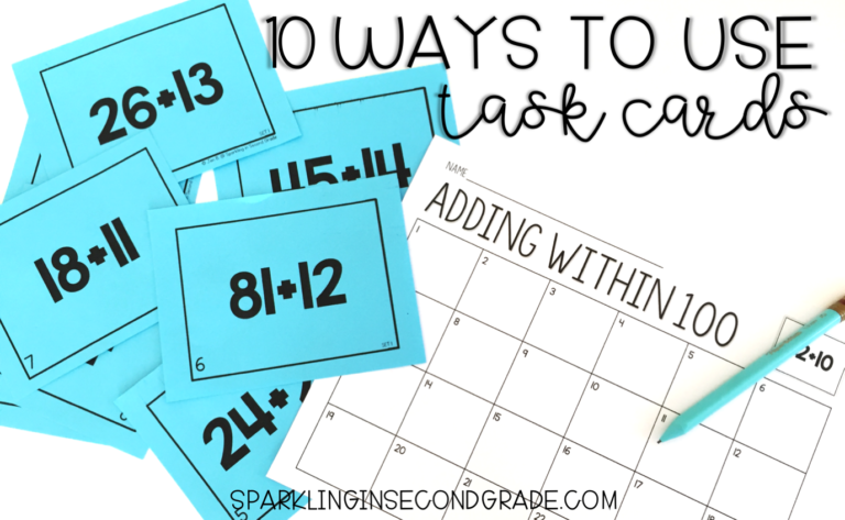 10 ways to use task cards