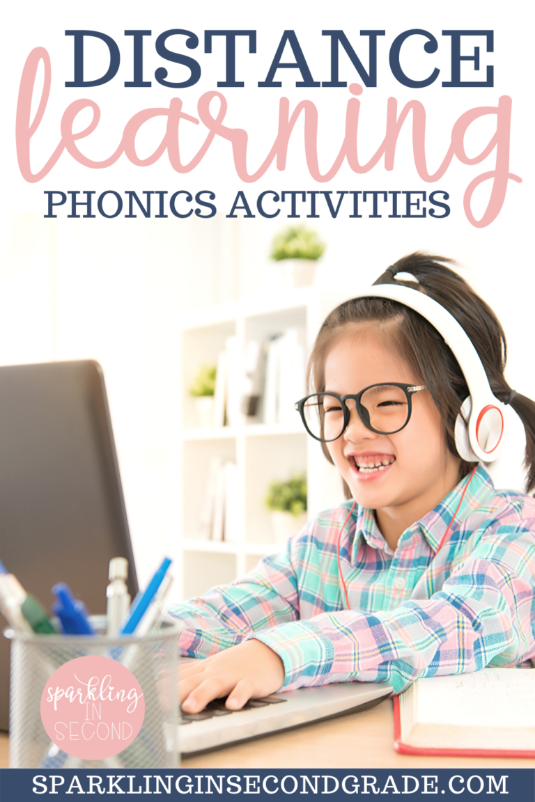 Image of a student working on a computer, for a blog post about phonics distance learning.