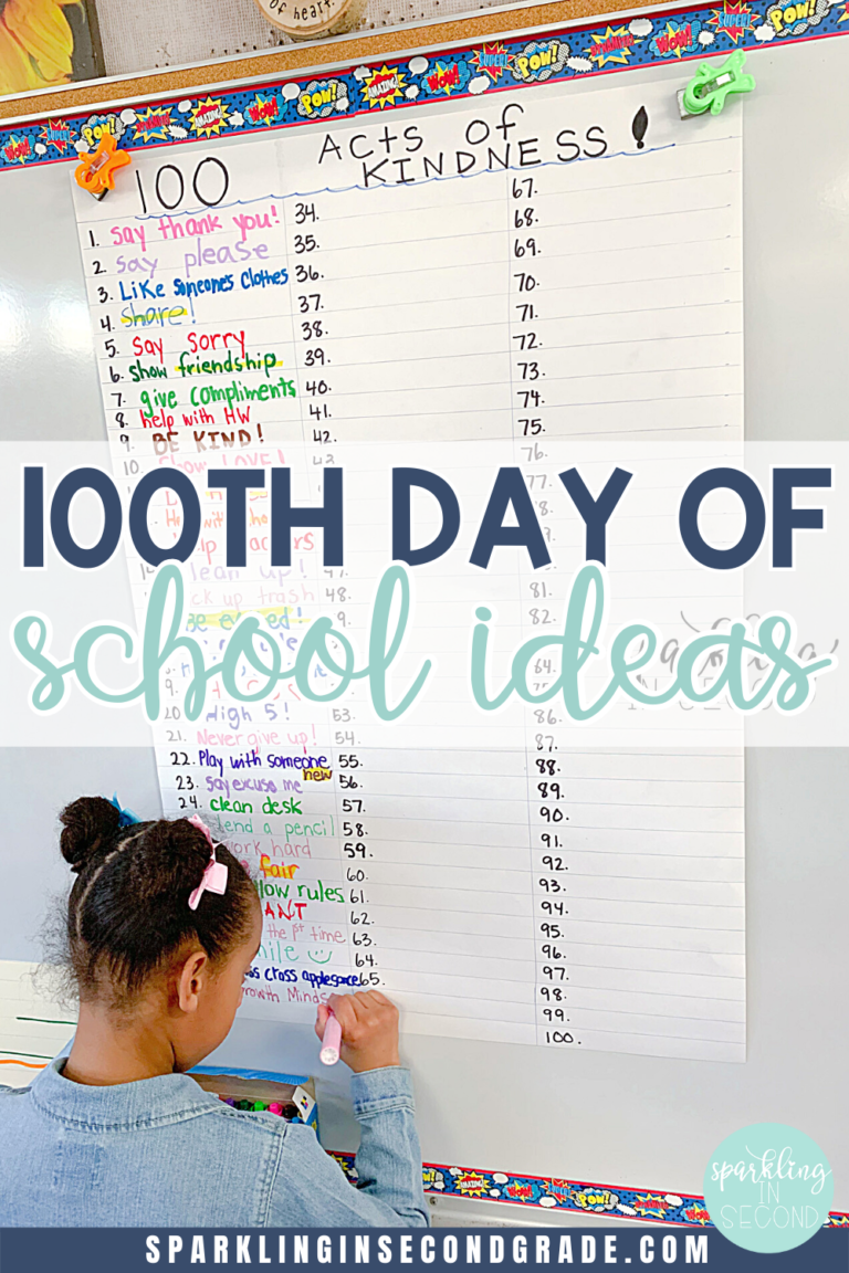 5+ Ideas for the 100th Day of School