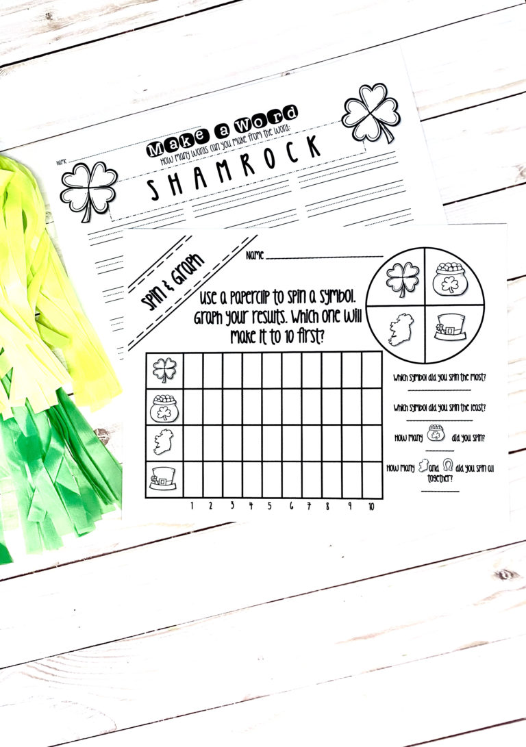 picture of St. Patrick's Day activities